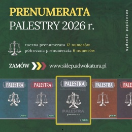 Palestra Prenumerata półroczna - 2026
