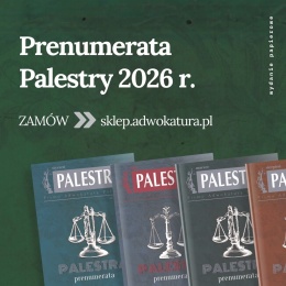 Palestra Prenumerata roczna - 2026